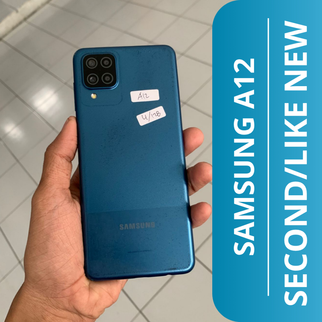 HP SECOND SAMSUNG A12 4/128GB / SAMSUNG A12 HP SECOND