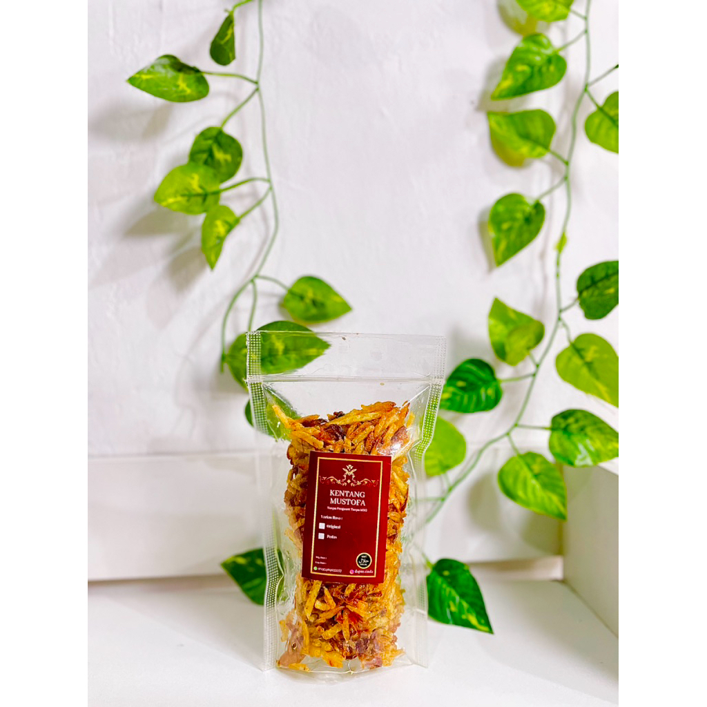 

kENTANG MUSTOFA KERING HOMEMADE tanpa bahan pengawet kemasan 100gr