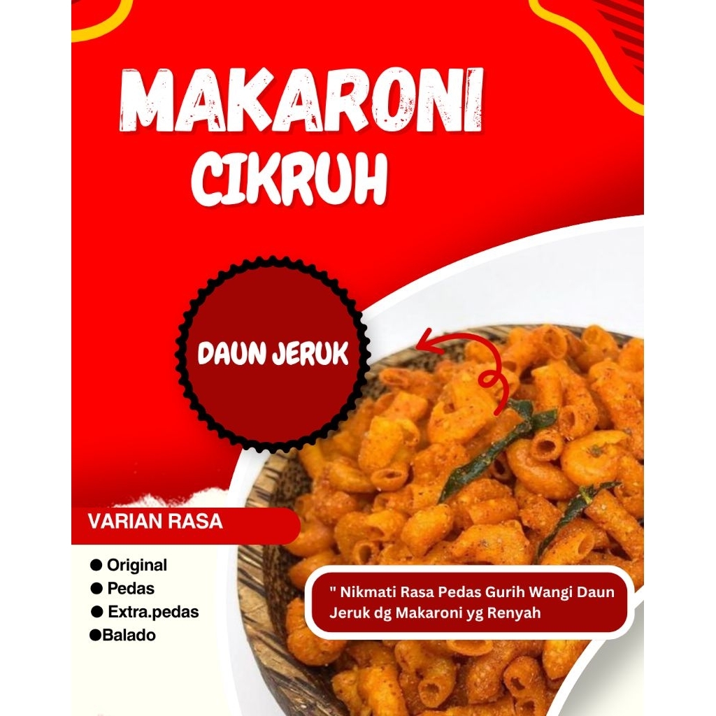 

Makaroni Cikruh Daun Jeruk