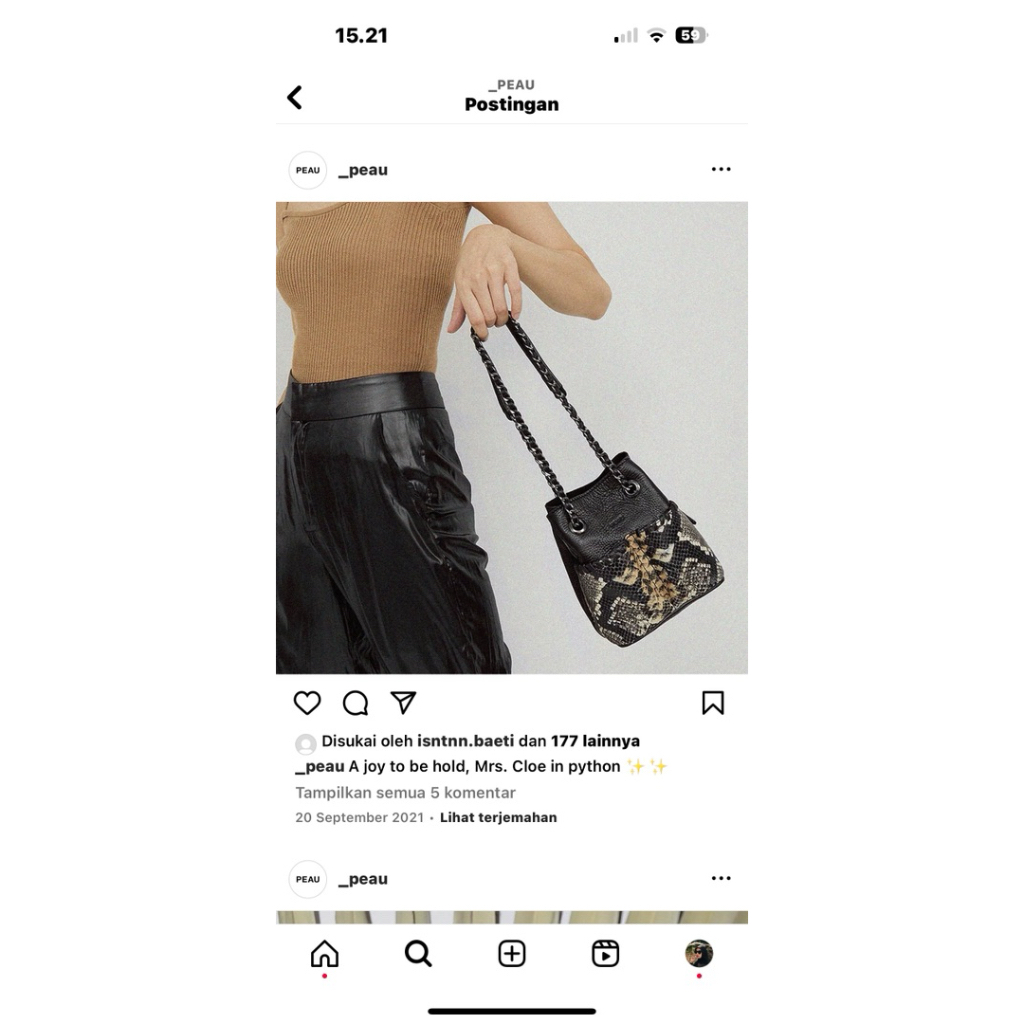 PEAU - Cloe Bag (Phyton)