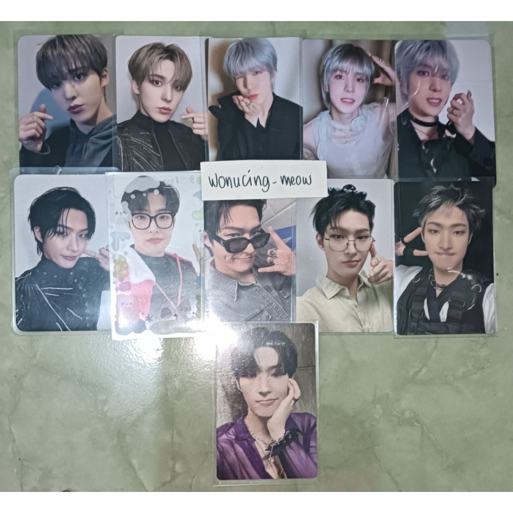 [READY CLEARANCE SELL] Official Photocard Ateez Yunho Mingi Yungi Minyun Golden Hour 1 2 POB fromm A