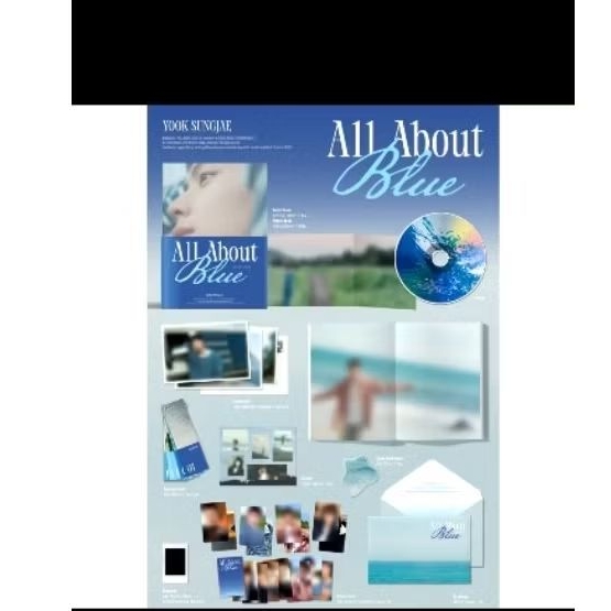 Open Po Album Yook Sungjae All about blue photobook ver