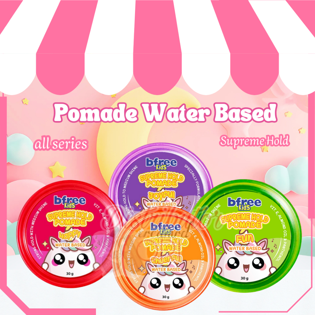 BFREE Pomade Supreme Hold Pomade Water Based | BPOM