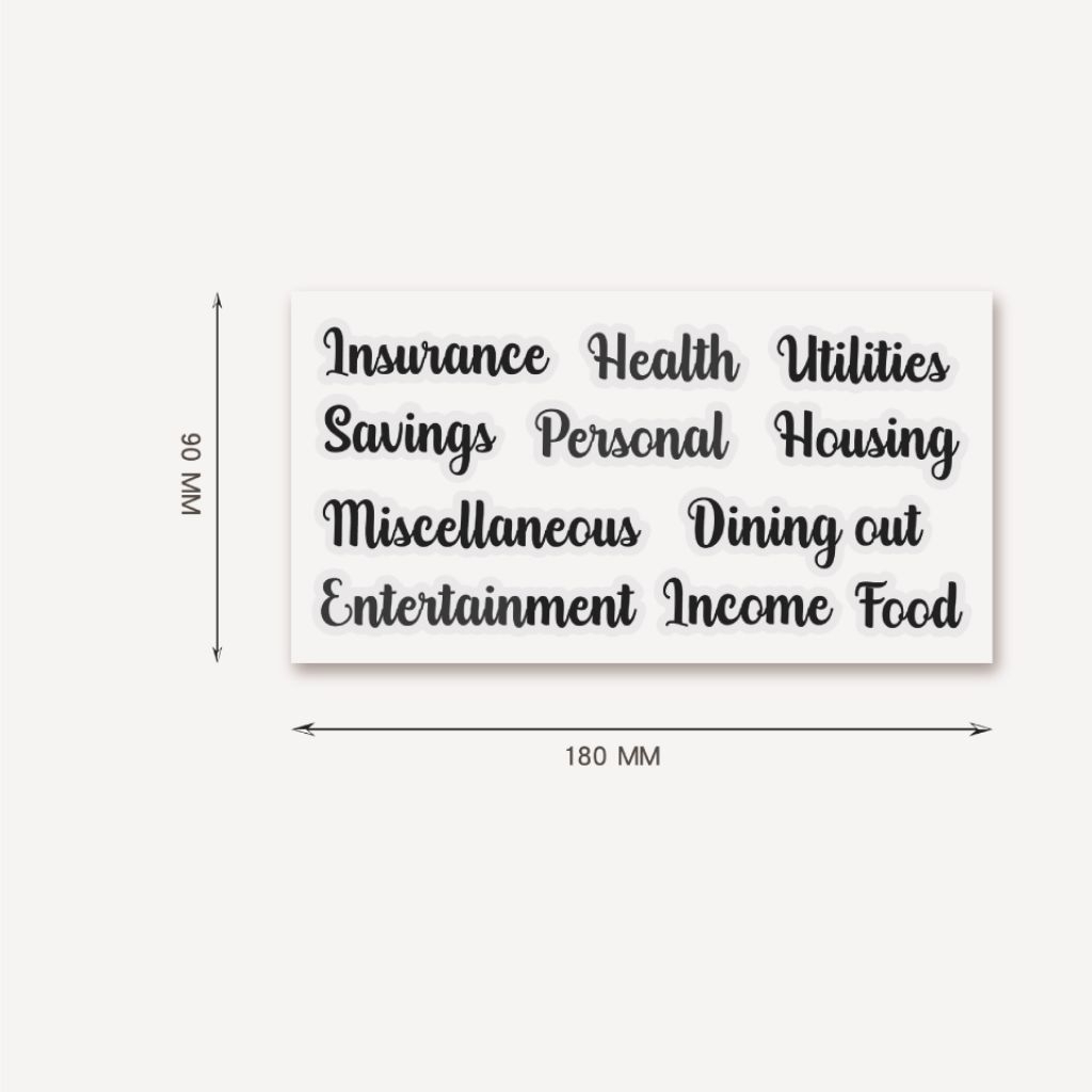 

Stiker Tempel Budgeting Keuangan Tabungan Isi 2 lembar