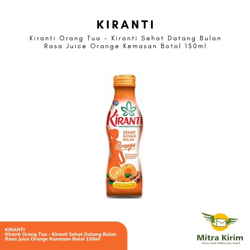

Kiranti Sehat Datang Bulan Orange 150ml