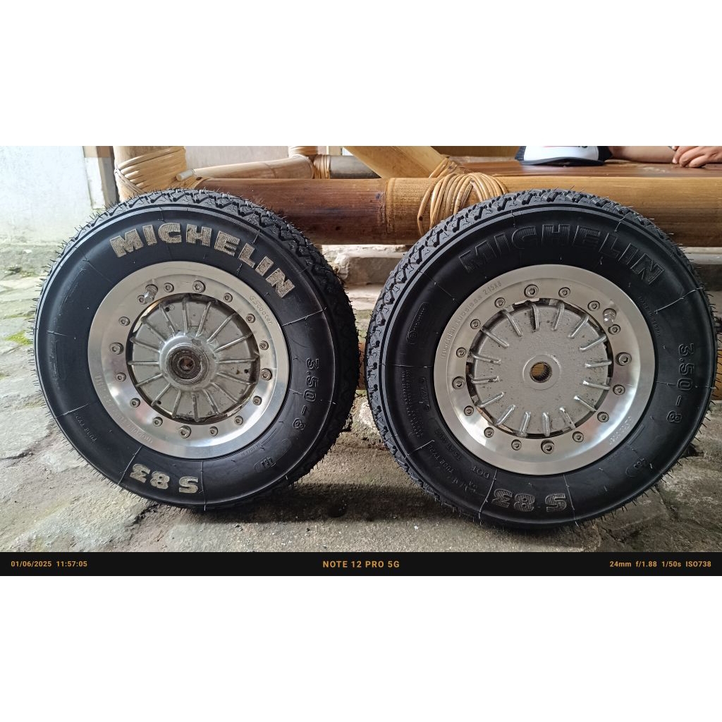 velg set ban vespa ring 8