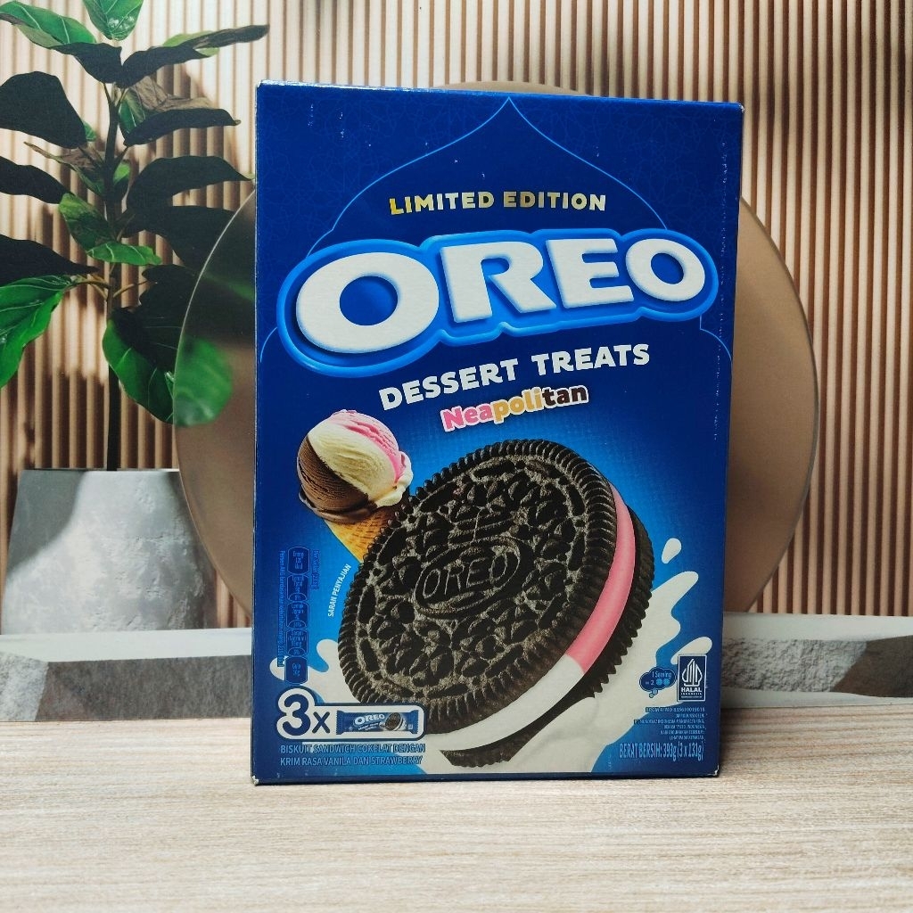 

Oreo Limited Edition Neapolitan Isi 3x131gr