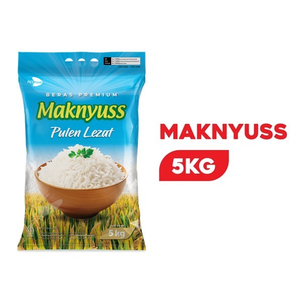 

Beras Premium Maknyuss Pulen Lezat 5kg