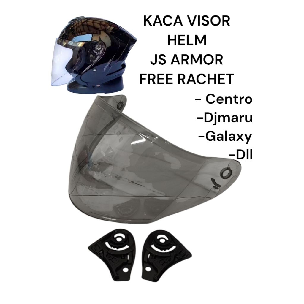 Kaca Helm JS Armor Visor Helm JS Armor All series