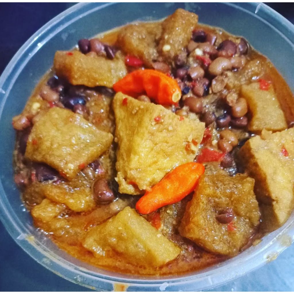 

Sayur Krecek tahu Frozen/lauk matang beku