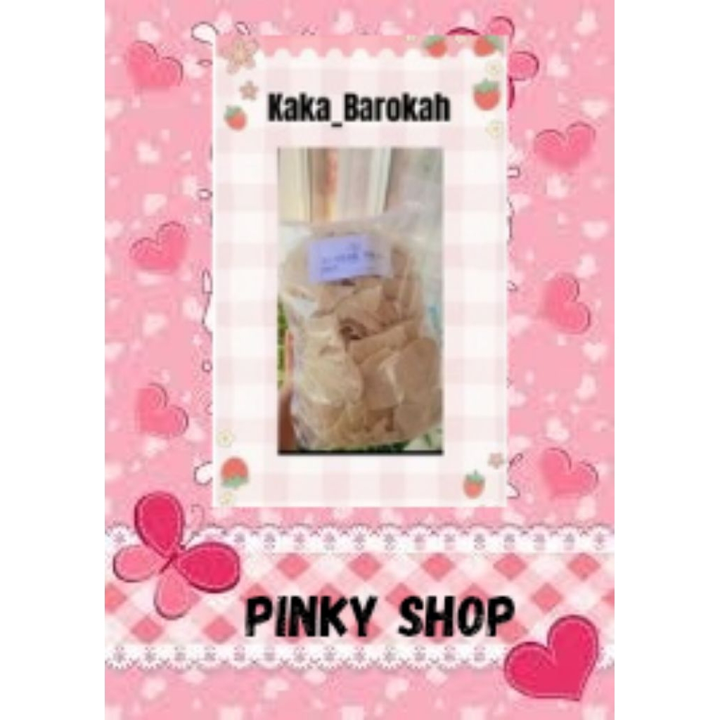 

KKB29-Krupuk puli/gendar benang Raja pecahan 1 kg