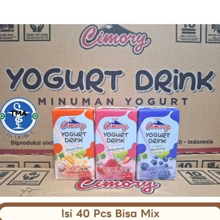 

Cimory Yoghurt 125ml Strawberry Blueberry 1 Karton