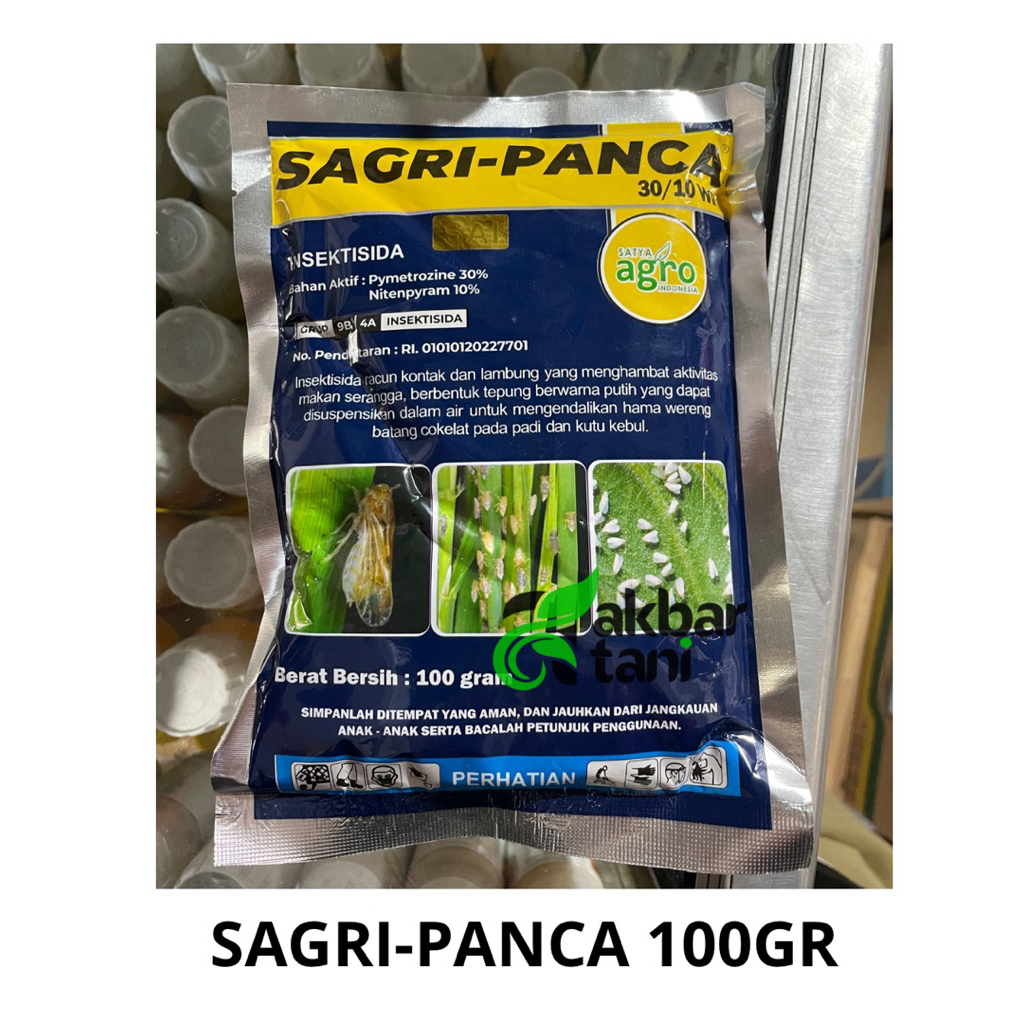 sagri panca 100gram 30/10wp insektisida obat wereng sagri-panca