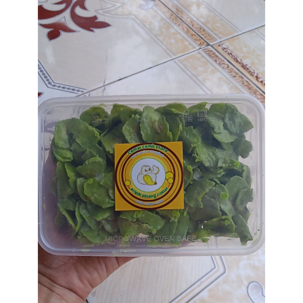 

keripik pisang lumer varian matcha 500 gr/ 150 gr