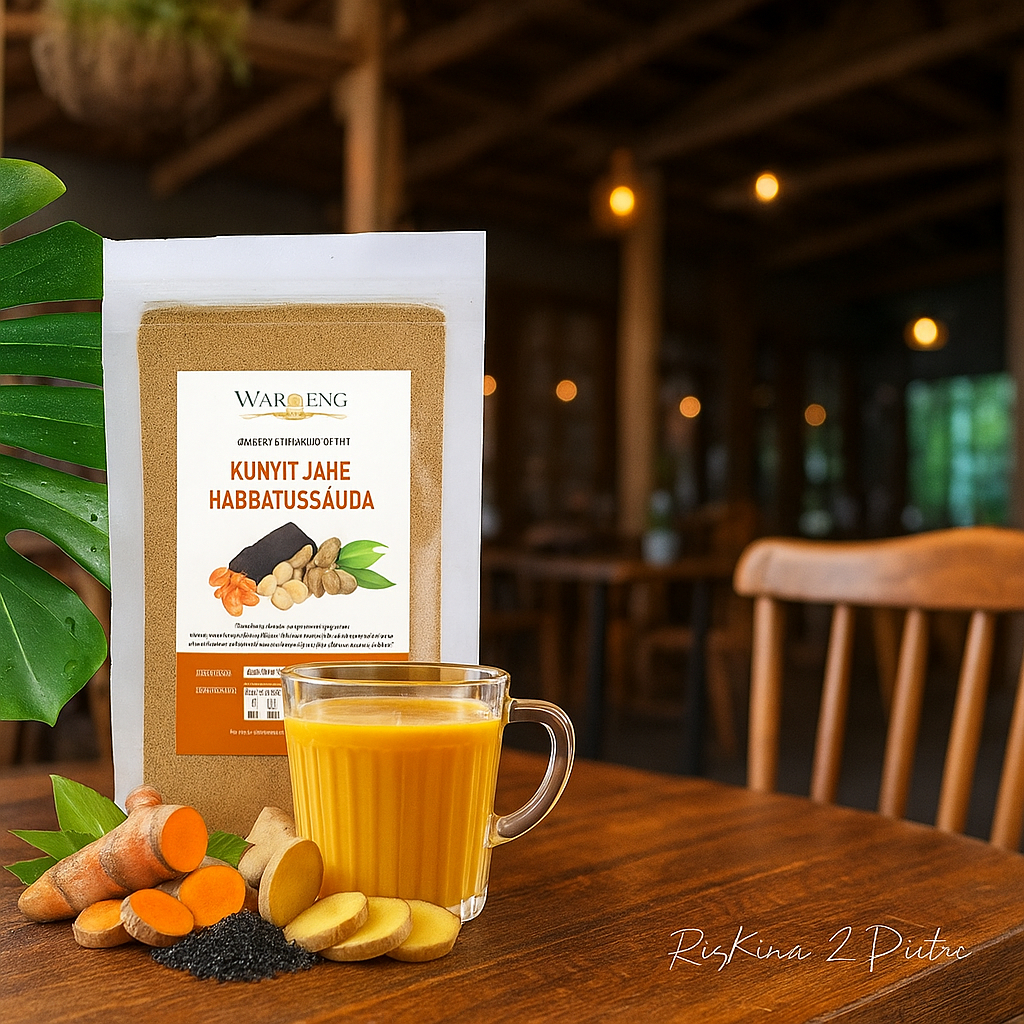 

Rimpang Tanpa Gula Kunyit Jahe Habbatussauda Wedang Teh Rempah Herbal Kesehatan