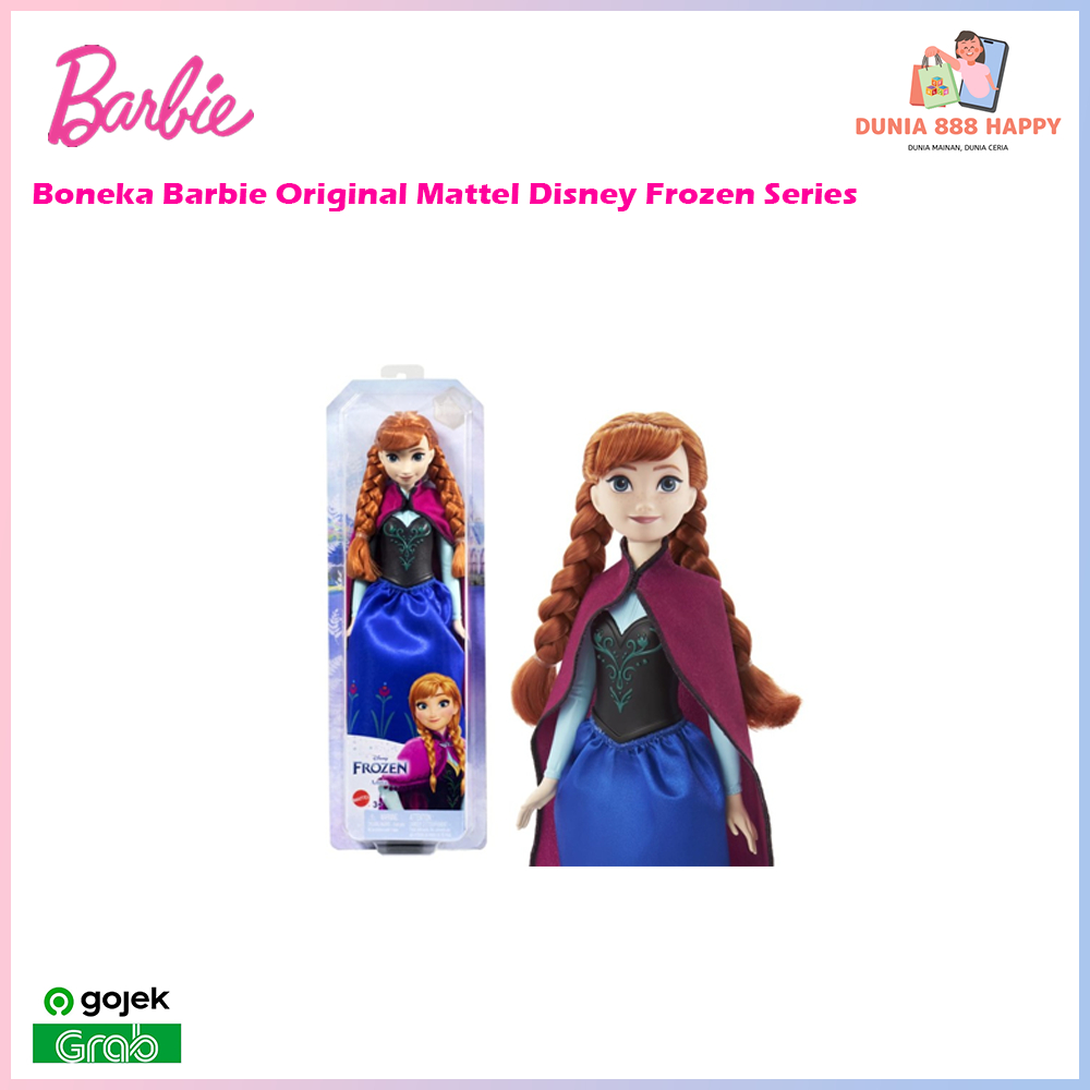 Boneka Barbie Original Mattel Disney Frozen Series