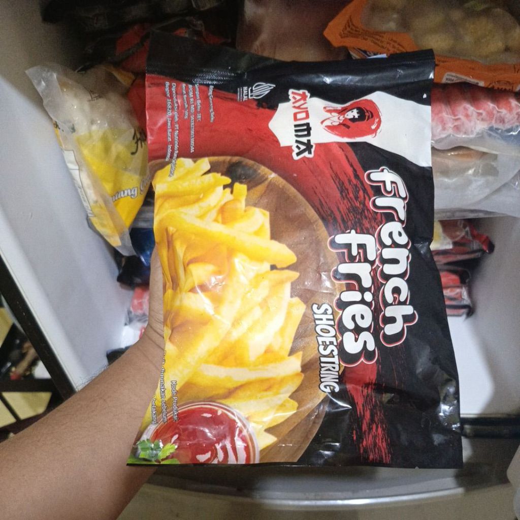 

French Fries Ayoma 500 gram Kentang goreng Frozen