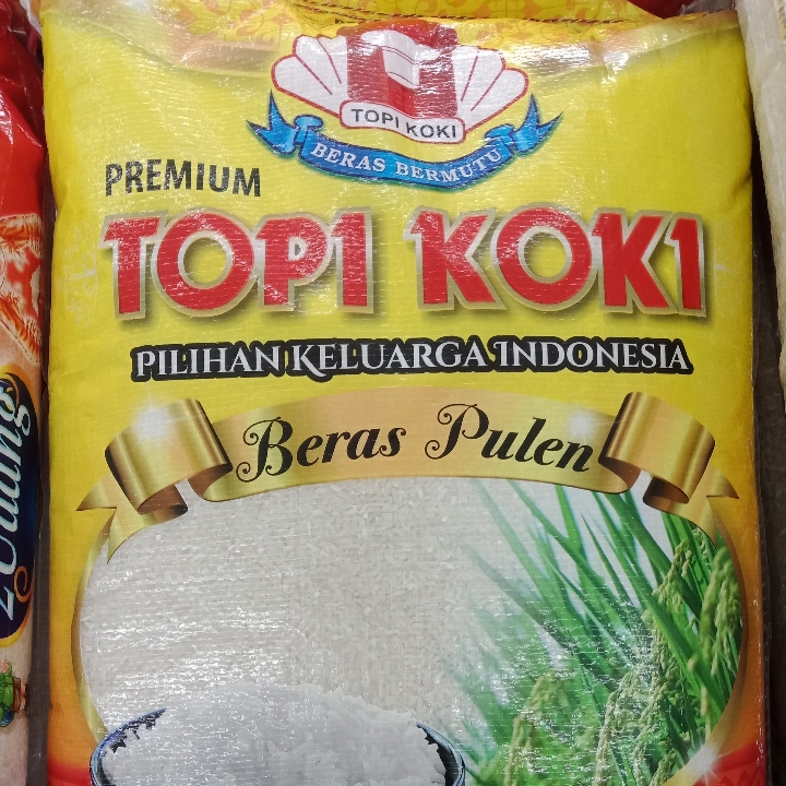 

Beras Topi Koki per Kg