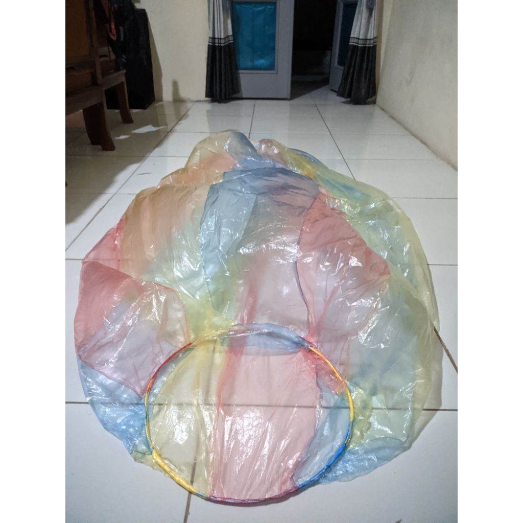 BALON 2 METER  balon udara plastik + lingkar bawah