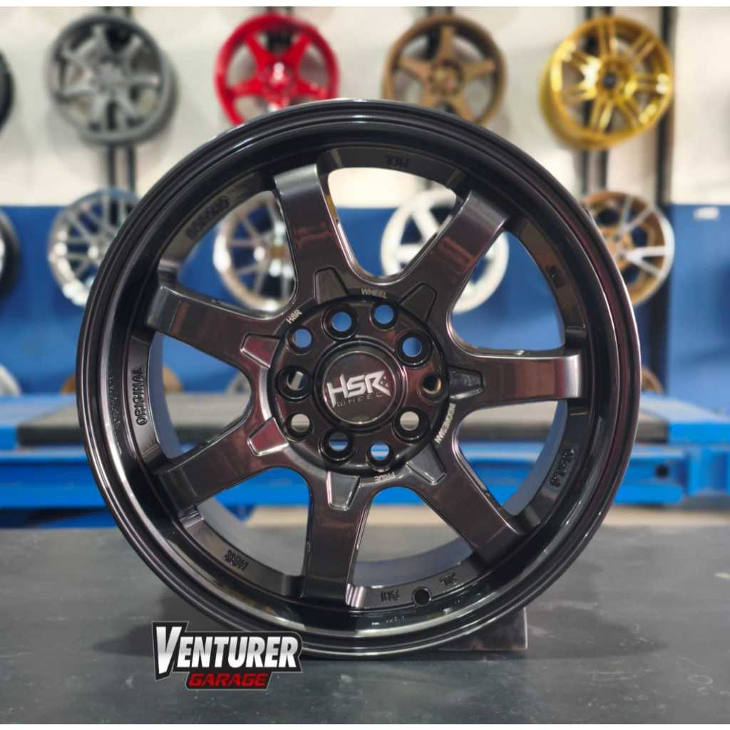 Velg buat mobil ertiga innova grandmax baleno sianta r15 merk hsr boroko tjh ring 15 palang 7