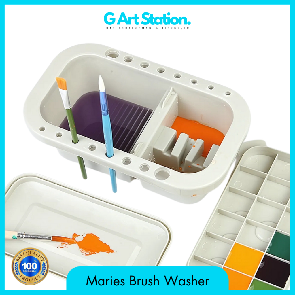 

MARIES Multifunction Brush Washer / Wadah Cuci Kuas Serbaguna G51013