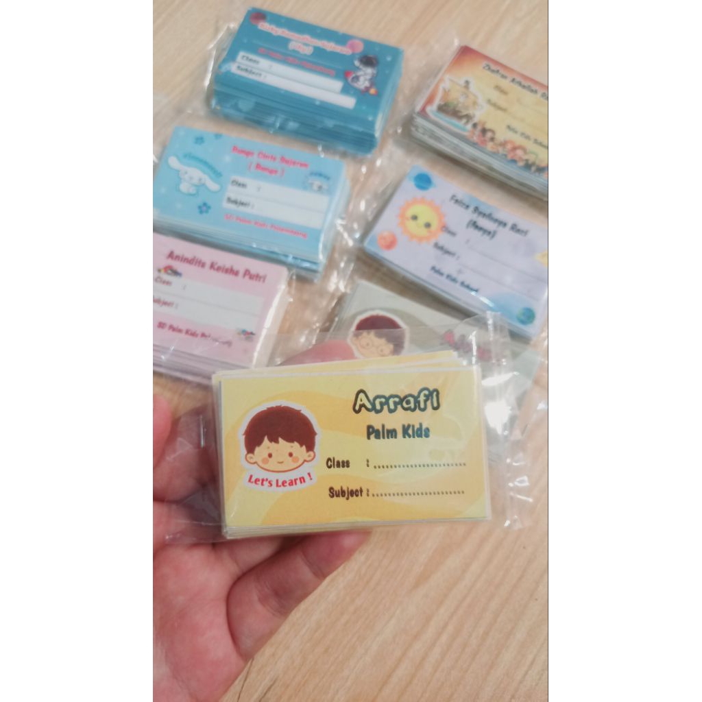 

Label Sampul Buku Sekolah / Sticker Nama Sampul Buku / Sticker Sampul Buku / Label Nama Pelajaran Sampul Buku Sekolah