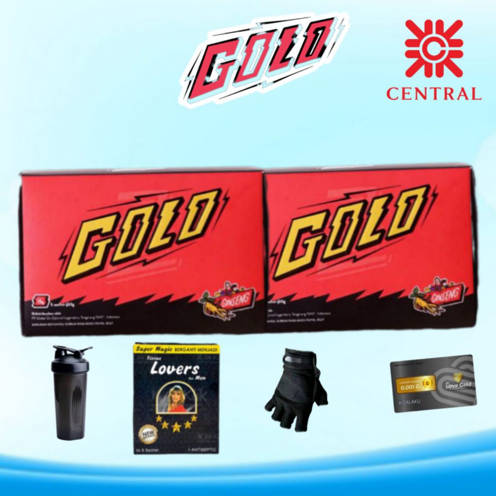 GOLO GINSENG 2 BOX SUPLEMEN GOLO GINSENG
