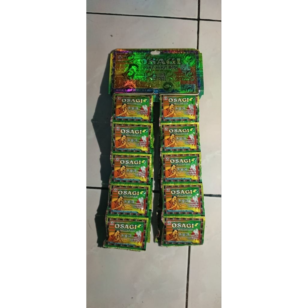 

OSAGI (obat sakit gigi)