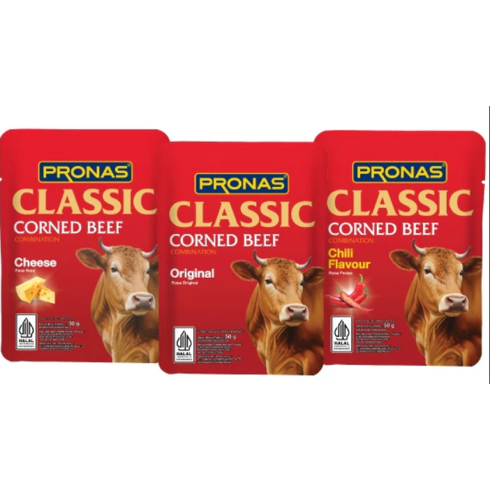 

Corned Beef Pronas Sachet 50 gr