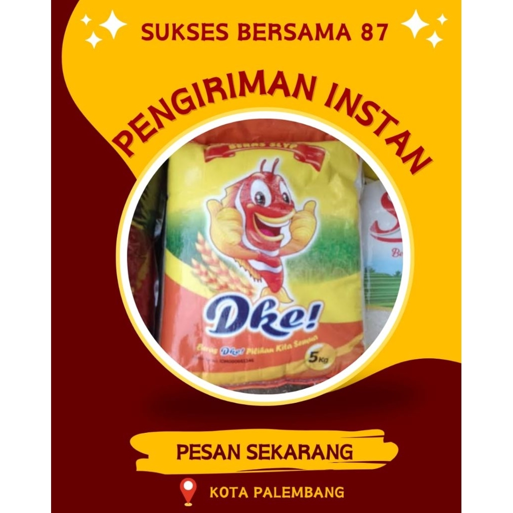 

( INSTAN PALEMBANG) BERAS OKE 5 KG - 20 KG