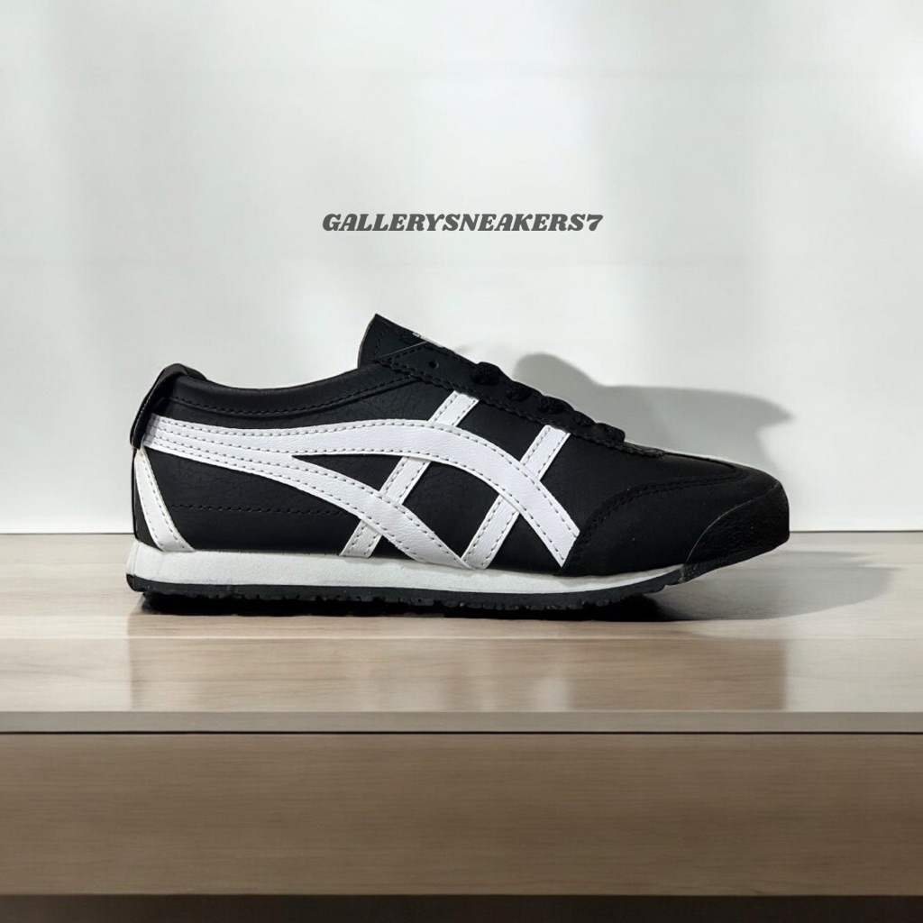 Grade Ori Sepatu Onitsuka Tiger Mexico 66 Cream Navy Unisex - Spatu Sneakers Pria Wanita Flat