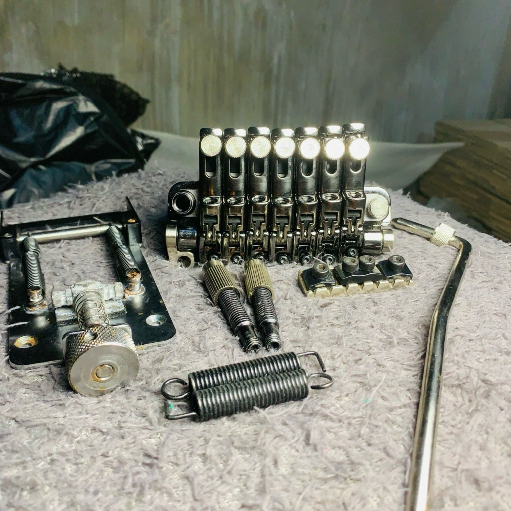 tremolo ZR klaker 7string cosmo/tremolo ibanez updown ZR klaker 7string cosmo original