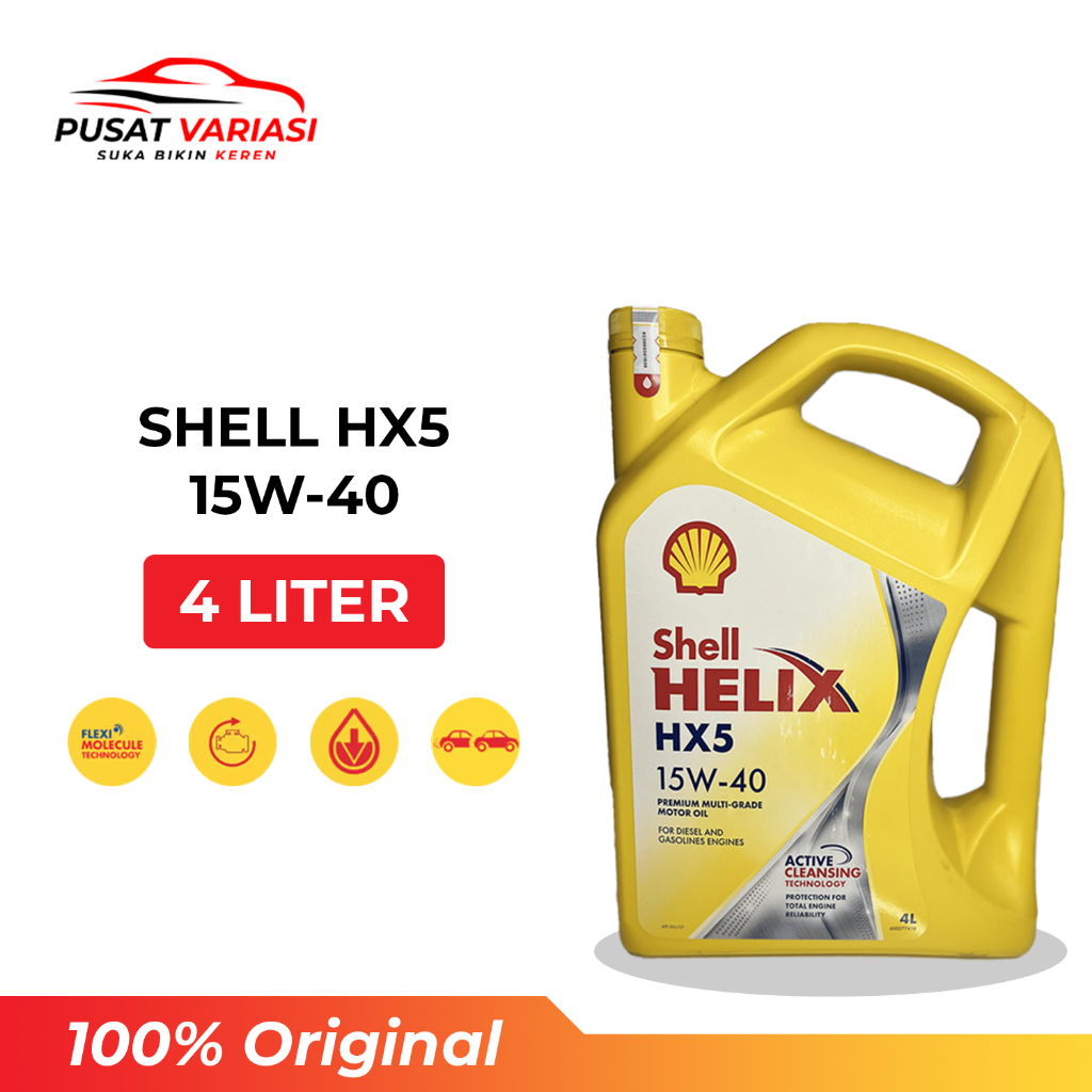 Shell Helix HX5 15W-40 – 4 Liter original