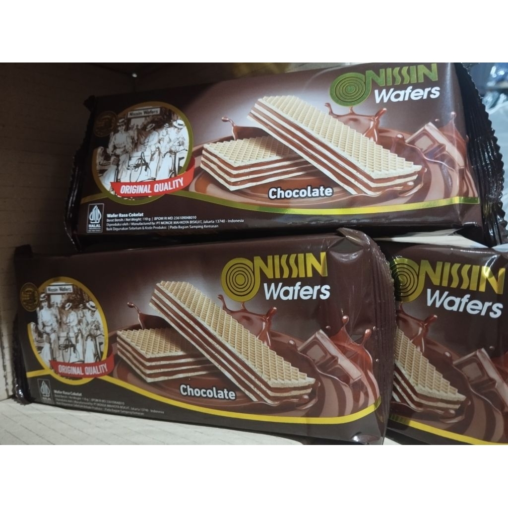 

WAFER NISSIN CREAM COKELAT