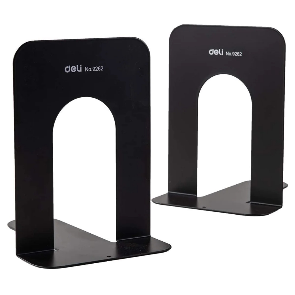 

Penyangga Buku Pembatas Buku Besi Book End 19 cm ( 7.5 inch ) DELI 9262 Bagus Tebal