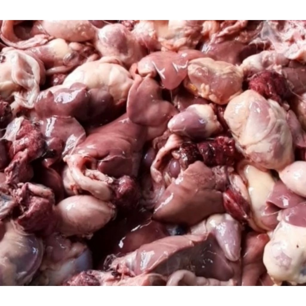 

10 pasang Hati Ampela Frozen