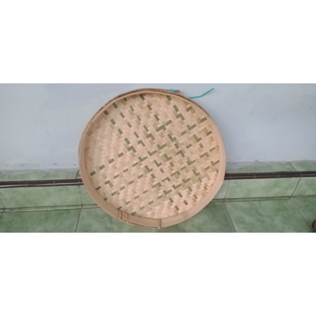 nampan anyaman bambu