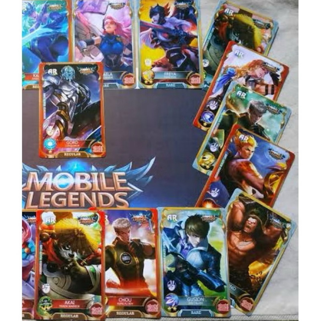 Kartu Choki Choki Boboiboy / Mobile Legend AR (baca deskripsi)