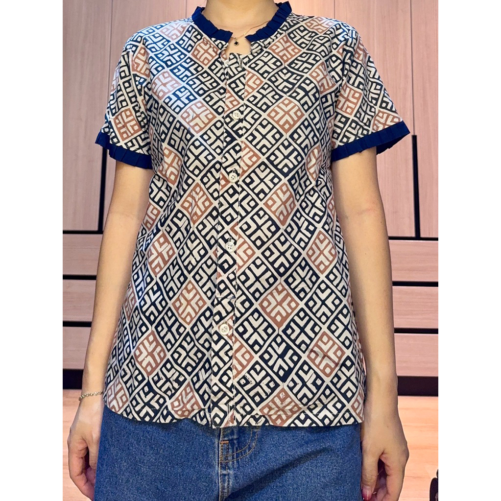 atasan batik anne surya