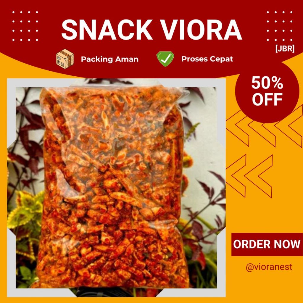 

Basreng Pedas Daun Jeruk 100gr Bumbu Melimpah