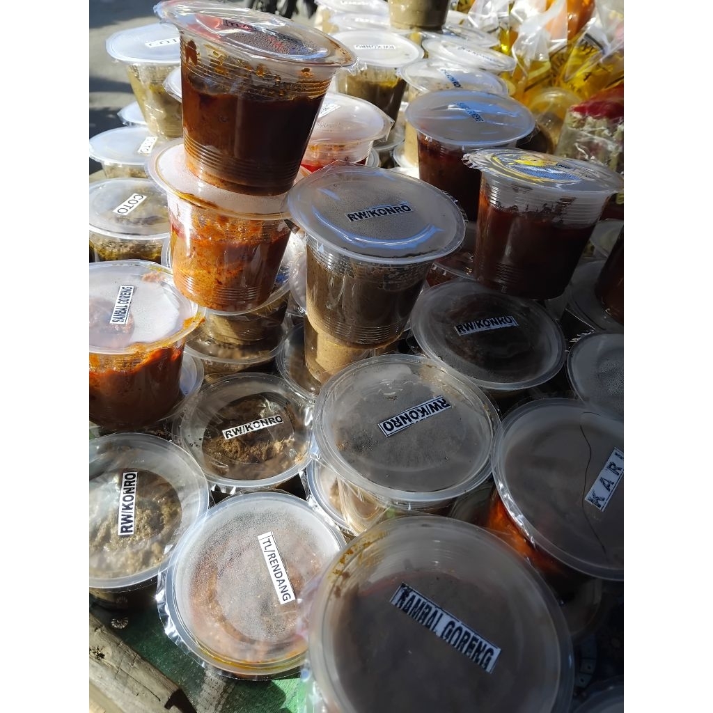 

Bumbu jadi konro coto rendang sambalgoreng kari