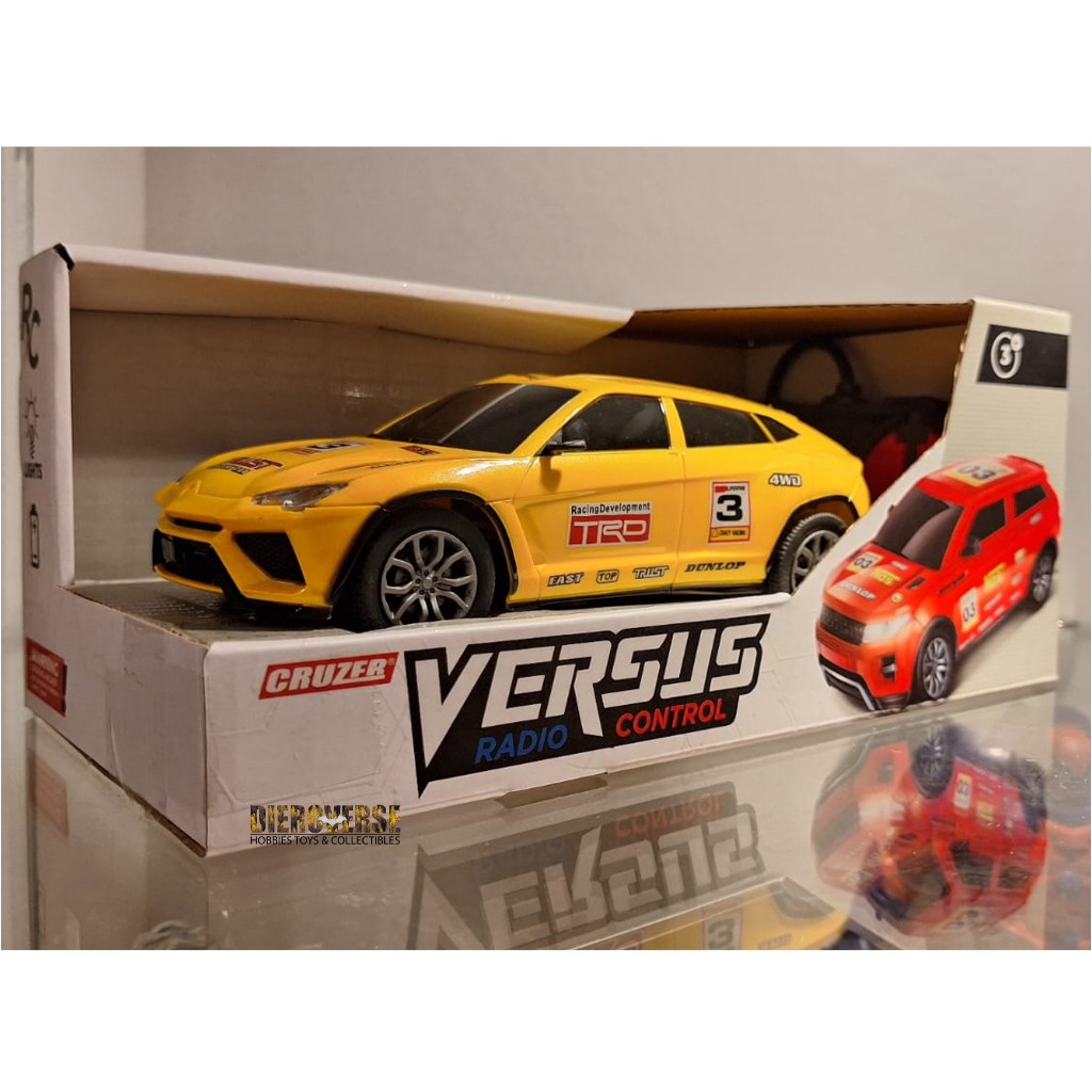 CRUZER VERSUS RADIO CONTROL RC 1:24 MAINAN MOBIL REMOTE KONTROL ANAK-ANAK LAMBORGHINI URUS KUNING