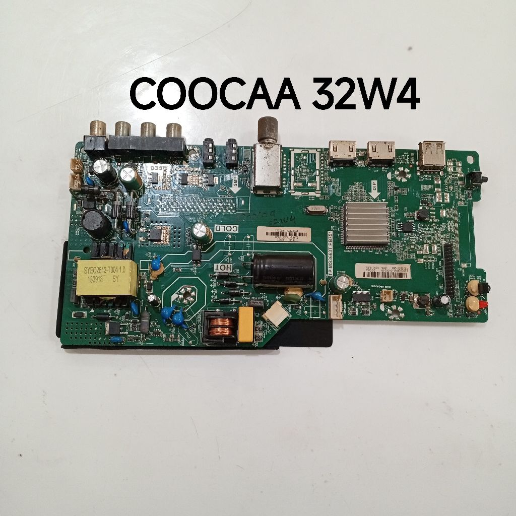 MB TV COOCAA 32W4 MAINBOARD-MOTHERBOARD-MOBO-MODUL TV LED COOCAA 32W4