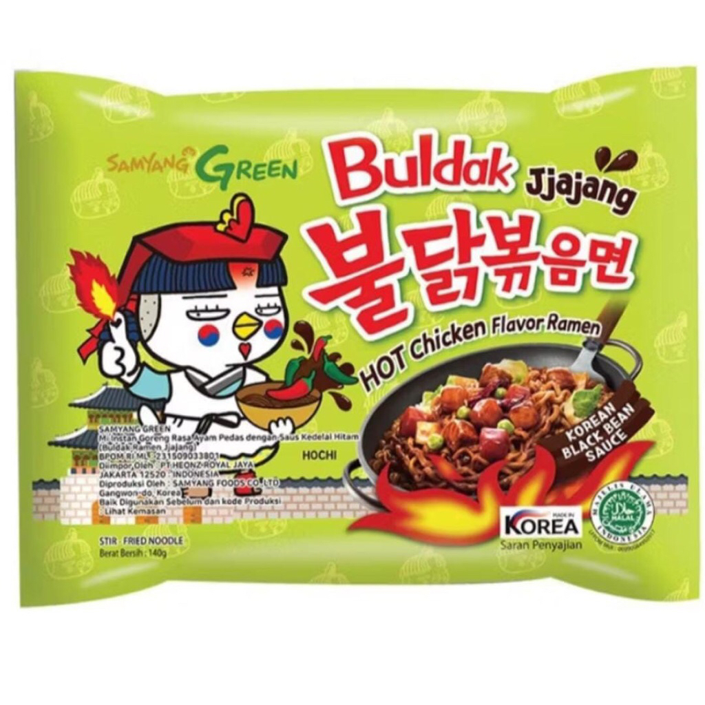 

mie samyang jjajang buldak HALAL