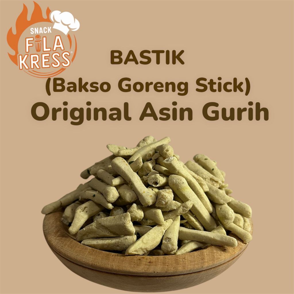 

BASTIK Bakso Goreng Stick 200gr / 500gr – Snack Renyah Asin Gurih | Camilan Kekinian Nagih!