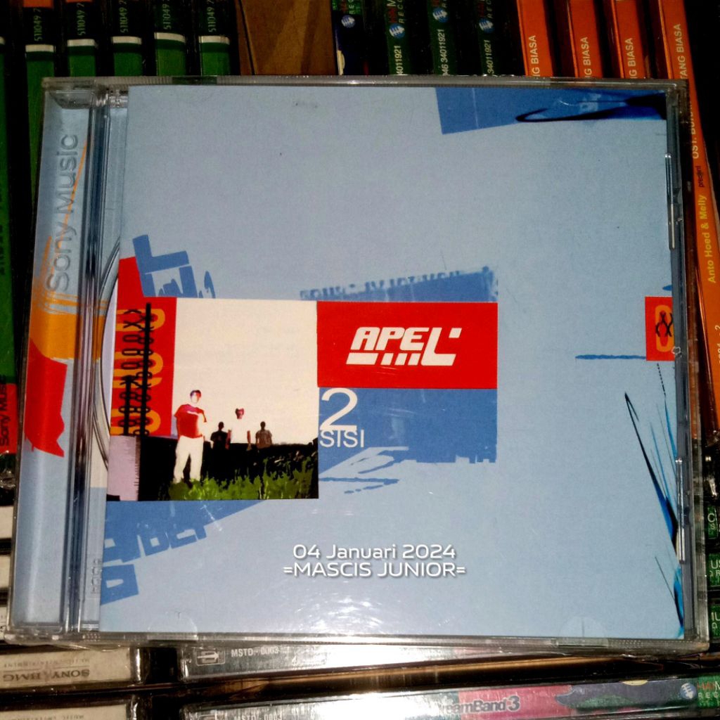 CD Apel Band - 2 Sisi . CD ORIGINAL