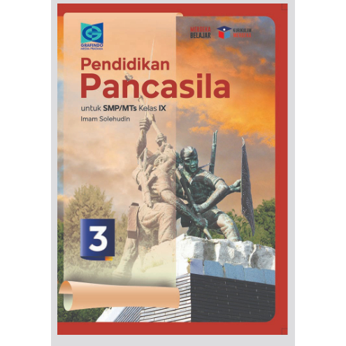 BUKU KURIKULUM MERDEKA GRAFINDO SMP/MTs KELAS 9 MATEMATIKA IPA IPS BAHASA INDONESIA PJOK BAHASA INGG