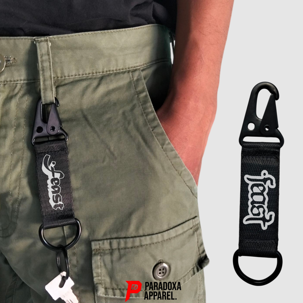 Feast Keychain Carabiner Terbaru - Hindia Merch