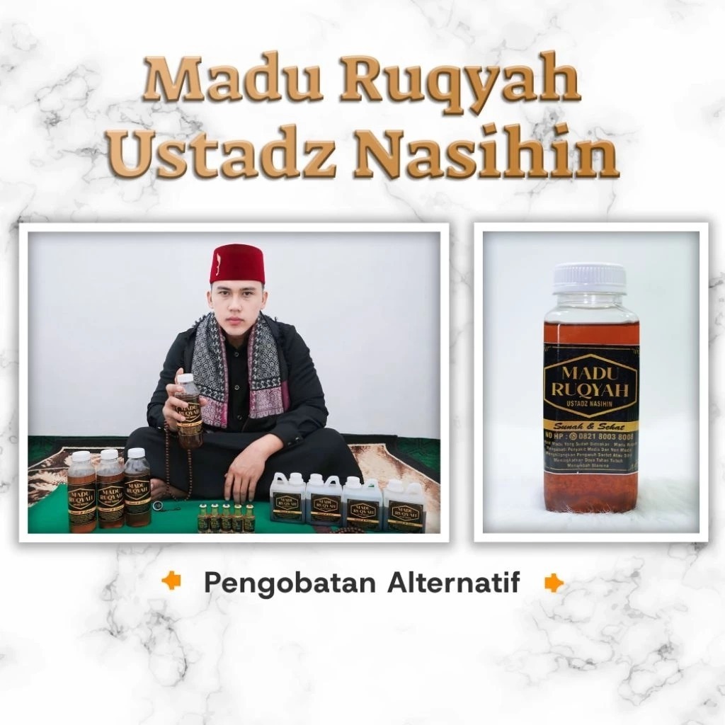 

Madu Kuning Ruqyah Ustadz Nasihin 300gr 600gr Ori / Madu Ruqyah