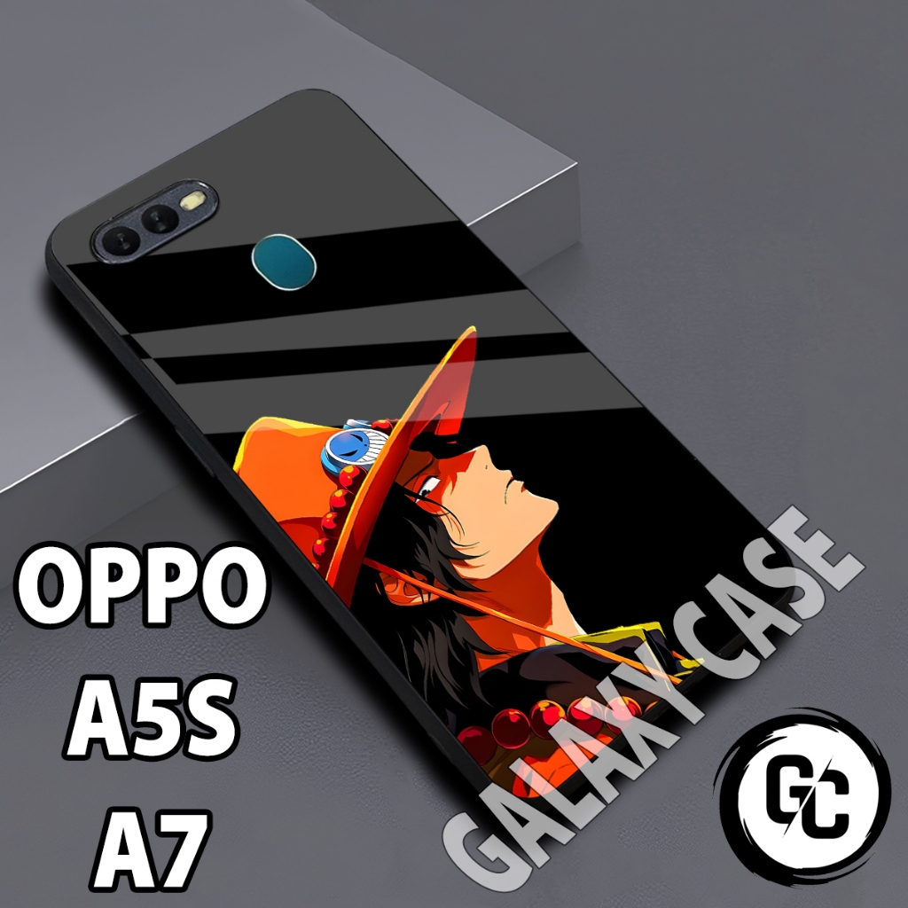 Softcase glossy OPPO A5S/case OPPO A7 Anime/case OPPO A5S glitter/casing OPPO A7